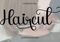 Haircut Font - Featured Image