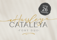 Haisley Cataleya Font - Featured Image