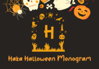 Haka Halloween Monogram Font - Featured Image