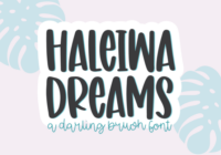 Haleiwa Dreams Font - Featured Image