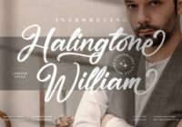 Halingtone William Font - Featured Image