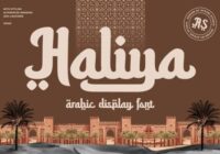Haliya Font - Featured Image