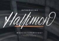 Hallimon Font - Featured Image