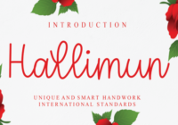 Hallimun Font - Featured Image