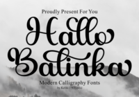 Hallo Balinka Font - Featured Image