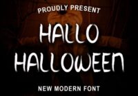 Hallo Halloween Font - Featured Image