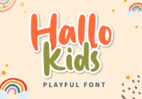 Hallo Kids Font - Featured Image