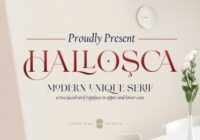 Hallosca Font - Featured Image