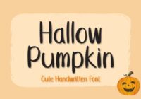 Hallow Pumpkin Font - Featured Image