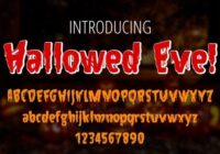 Hallowed Eve Font Font - Featured Image