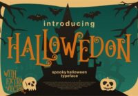 Hallowedon Font - Featured Image