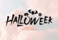 Halloweek Font - Featured Image