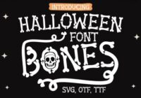 Halloween Bones Font - Featured Image