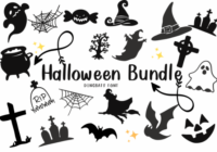 Halloween Bundle Font - Featured Image