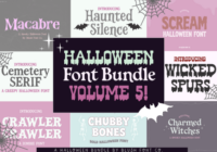 Halloween Bundle Volume 5 Font - Featured Image