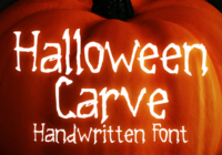 Halloween Carve Font - Featured Image