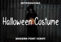 Halloween Costume Font - Featured Image