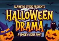 Halloween Drama Font - Featured Image