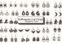 Halloween Earrings Font - Featured Image