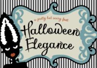 Halloween Elegance Font - Featured Image