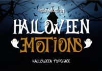 Halloween Emotions Font - Featured Image