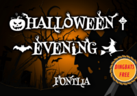 Halloween Evening Font - Featured Image