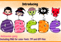 Halloween Gang Font - Featured Image