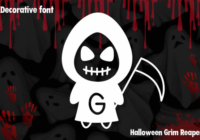 Halloween Grim Reaper Font - Featured Image