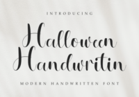 Halloween Handwritin Font - Featured Image