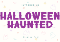 Halloween Haunted Font - Featured Image