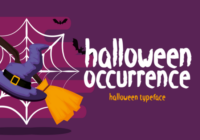 Halloween Occurrence Font - Featured Image
