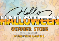 Halloween Pumpkin Candy Font - Featured Image