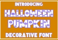Halloween Pumpkin Font - Featured Image