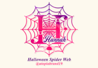 Halloween Spider Web Monogram Font - Featured Image
