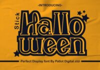 Halloween Stick Font - Featured Image