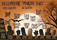 Halloween Words Font - Featured Image