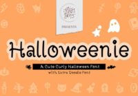 Halloweenie Font - Featured Image