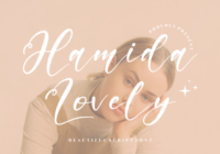 Hamida Lovely Font - Featured Image