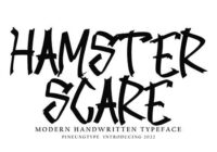 Hamster Scare Font - Featured Image