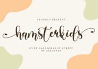 Hamsterkids Font - Featured Image