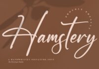 Hamstery Font - Featured Image