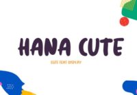 Hana Cute Font - Featured Image