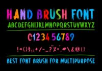 Hand Brush Font - Featured Image