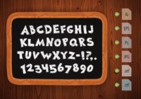 Hand Drawn Chalked Font - Featured Image