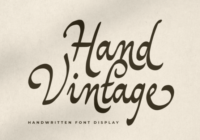 Hand Vintage Font - Featured Image