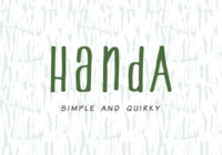 Handa Font - Featured Image