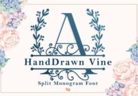 Handdrawn Vine Font - Featured Image