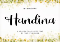 Handina Font - Featured Image
