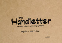 Handletter Font - Featured Image