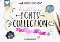 Handlettering Fonts Collection Font - Featured Image